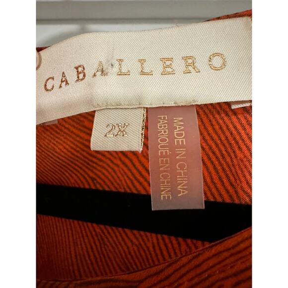 Anthropologie Caballero Long-Sleeve Dress - Size 2X - Picture 7 of 8